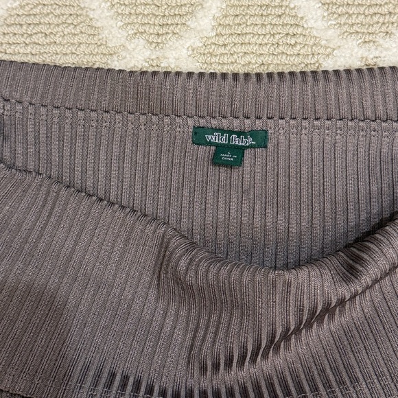 Wild Fable Off the Shoulder Ribbed Top - Picture 2 of 2